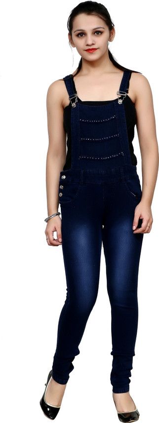 dark blue overalls womens