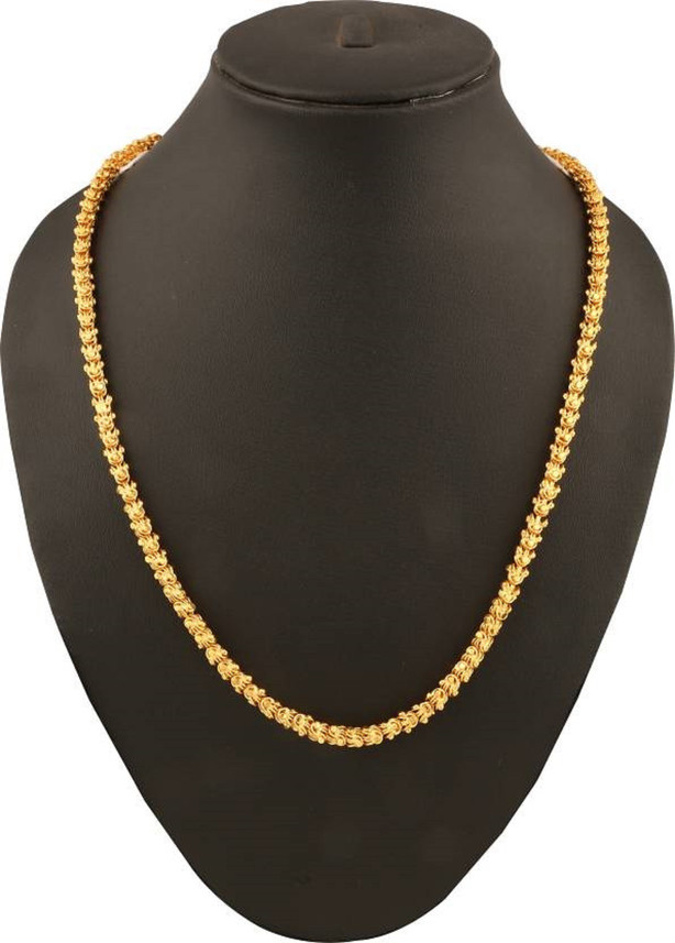 Gold-plated Plated Brass Chain 