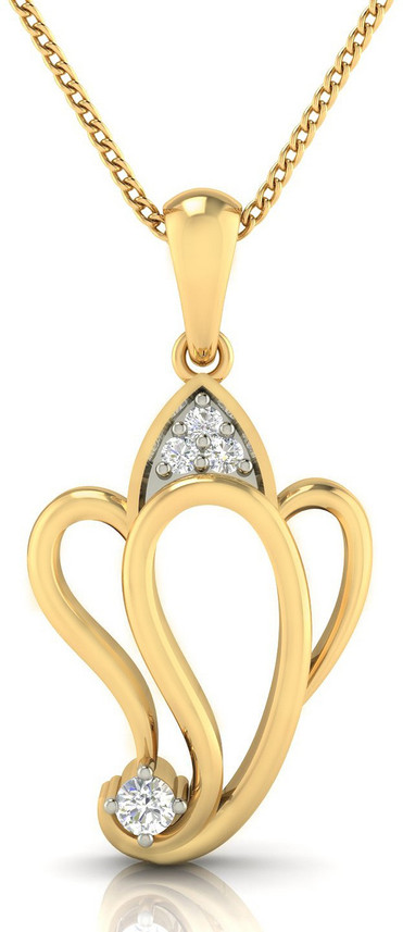 avsar Sakshi 18kt Yellow Gold Pendant 