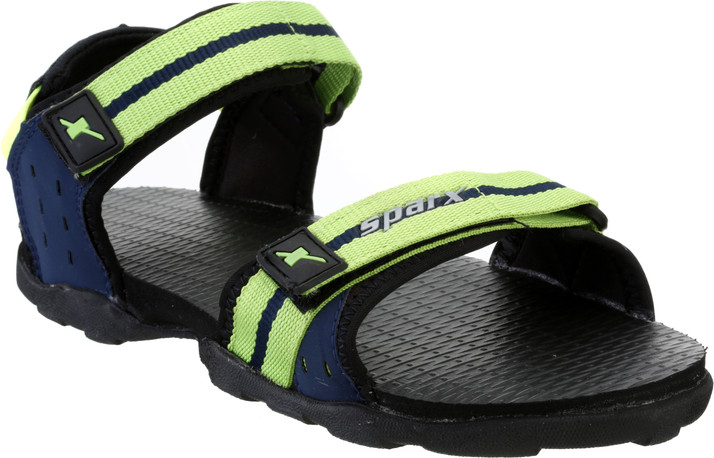 sparx sandals green colour