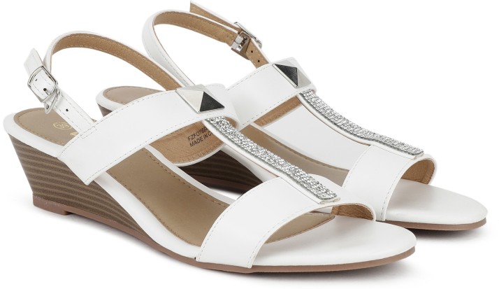 Lavie Women White Wedges - Buy White 