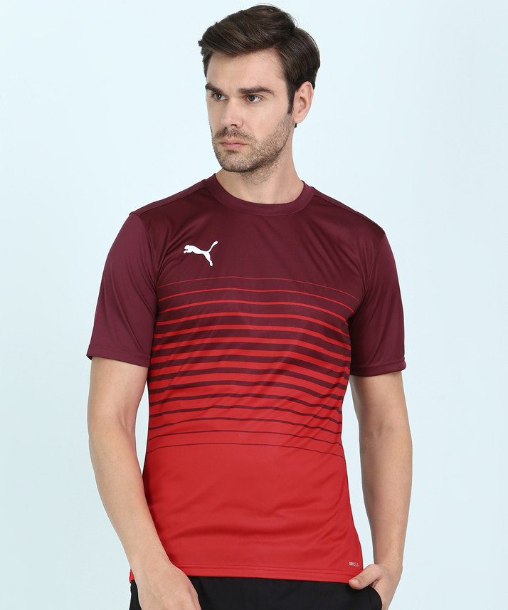 puma maroon t shirt
