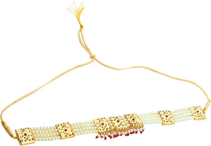 Tsquare Gold-Plated Pearl Choker 
