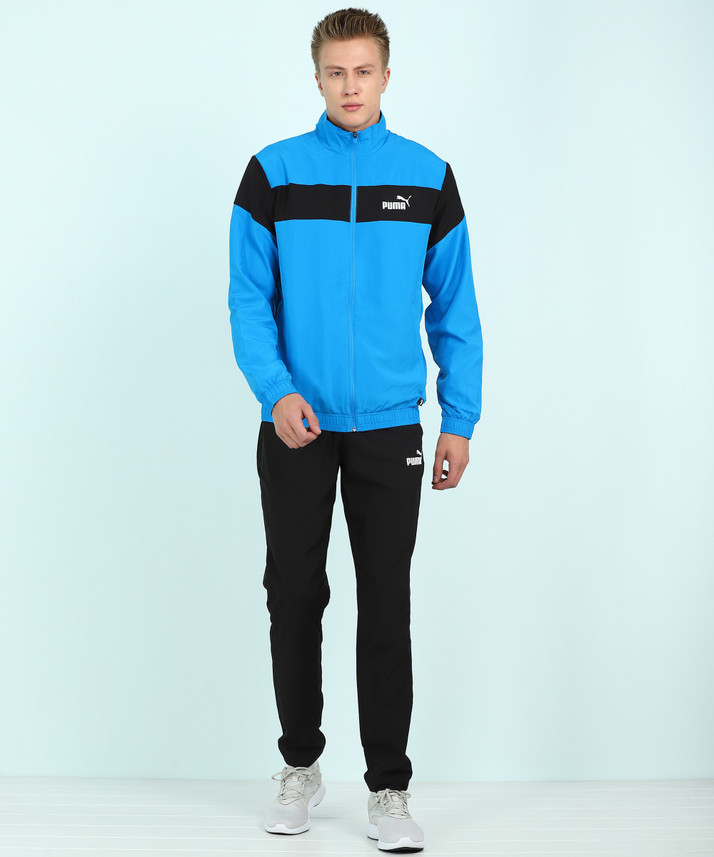 puma solid men's track suit