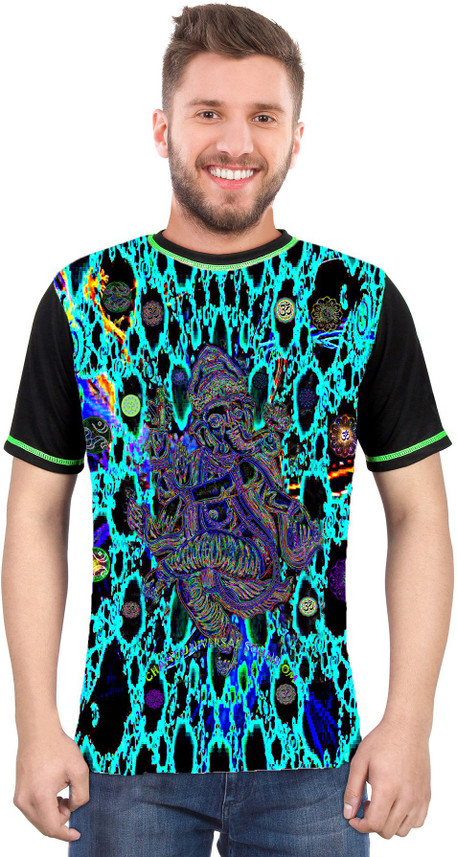 PSYCHEDELIC INSANE Printed Men Round 