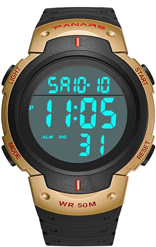 Panars Synoke Big Dial Display Metal watch Fashion Glamour Digital Watch - For Men & Women - Buy Panars Synoke Big Dial Display Metal watch Fashion Glamour ...