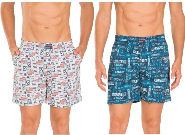 jockey printed boxer shorts