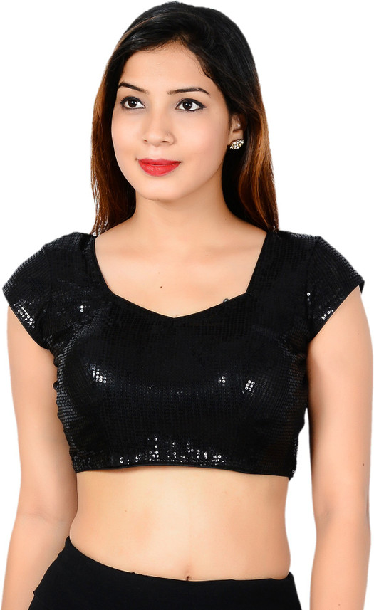 Black blouse flipkart Clearance