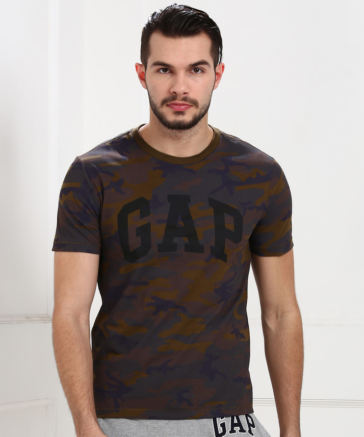gap camouflage t shirt