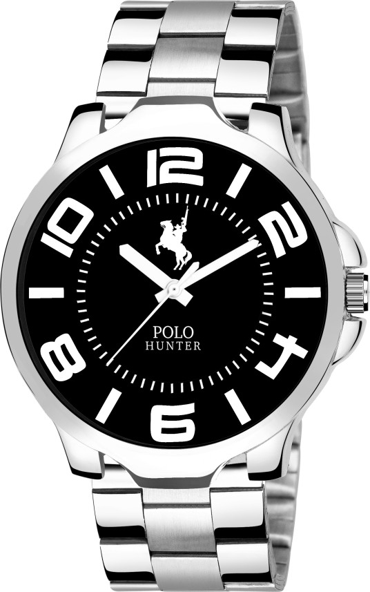 black polo watch