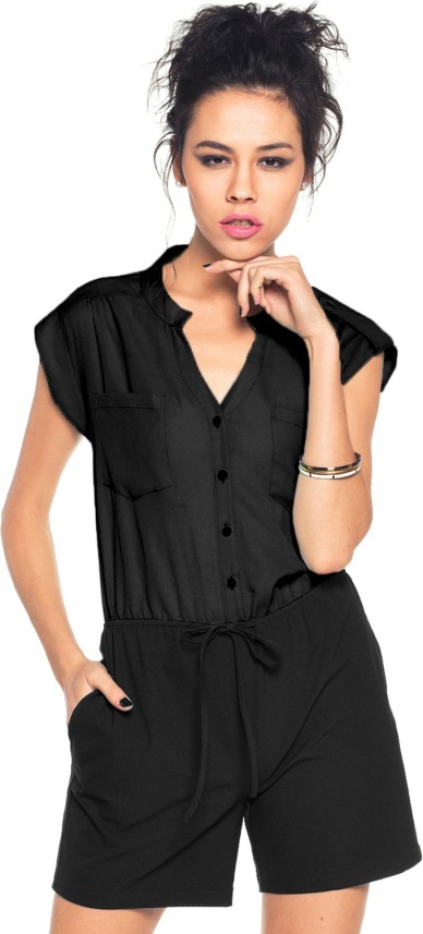 black jumpsuit flipkart