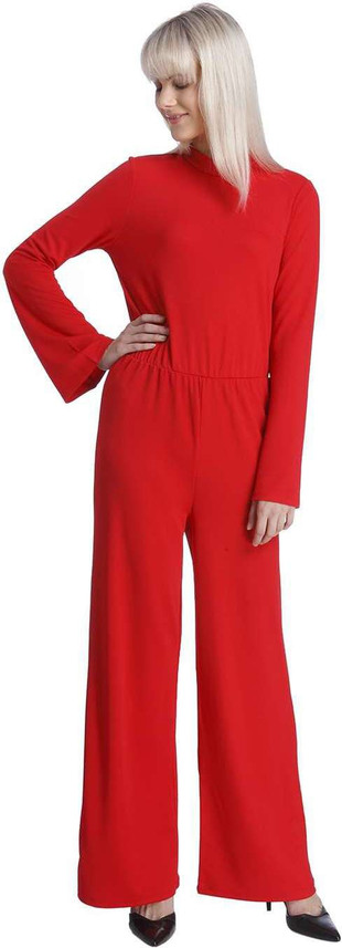 vero moda red jumpsuit
