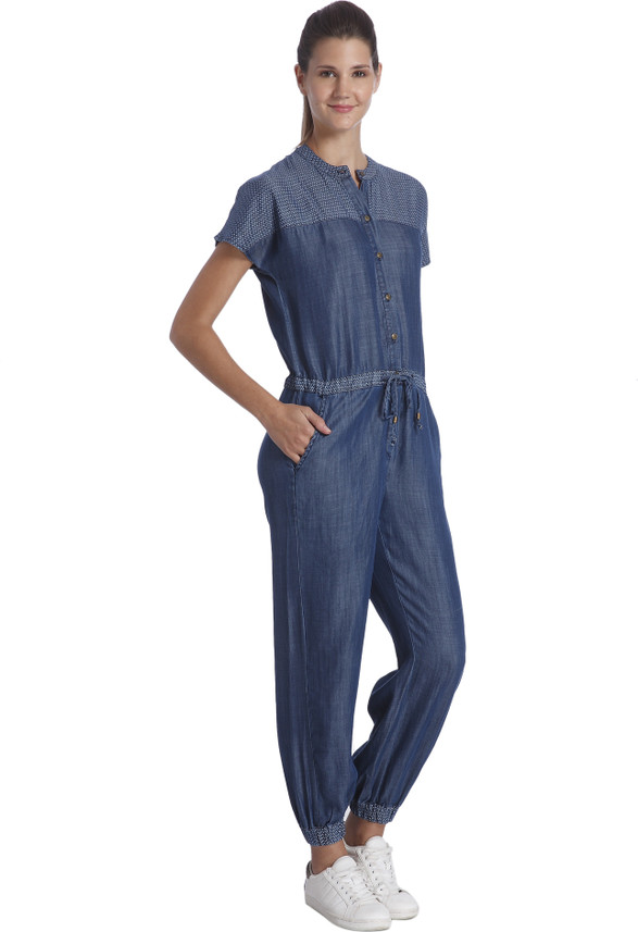 denim jumpsuit online flipkart
