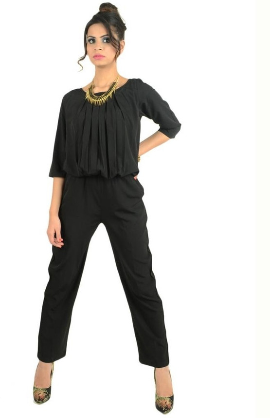 black jumpsuit flipkart