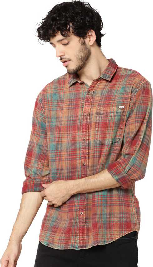 Jack Jones Men Checkered Casual Multicolor Shirt Buy Jack Jones Men Checkered Casual Multicolor Shirt Online At Best Prices In India Flipkart Com