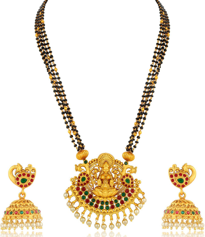 Sukkhi Glorious Pearl Gold Plated Laxmi 