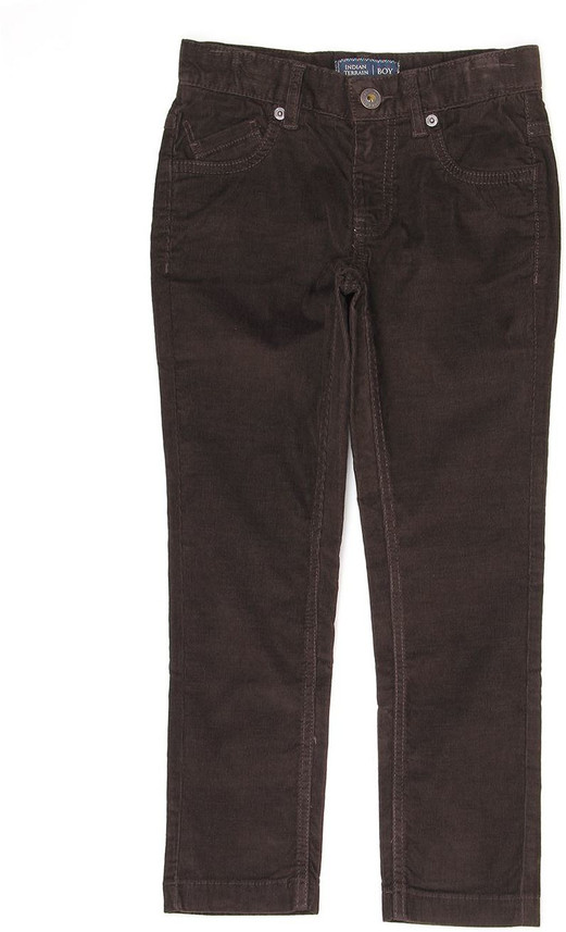 INDIAN TERRAIN Regular Fit Boys Brown 