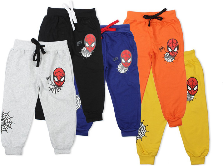 orange and blue joggers
