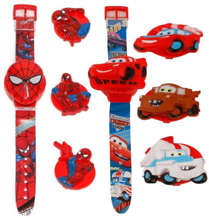 kids spiderman watch