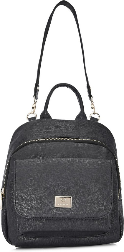 caprese black backpack
