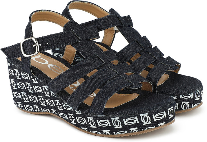 bebe wedges