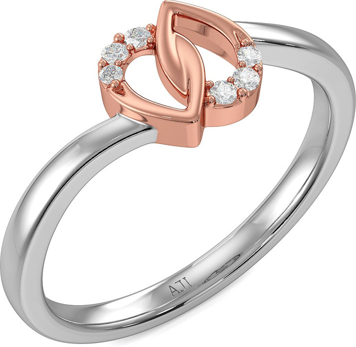 Ring 18kt PT950 Platinum ring 