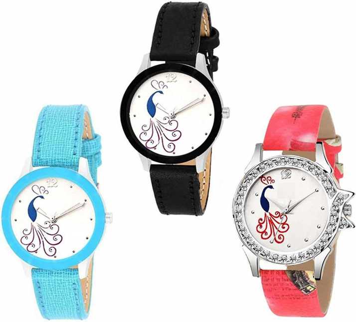Rishiv Stylist Analogue Dial Premium Quality Watch For Girl S Watch Combo 3 Wrist Analog Watch For Girls Buy Rishiv Stylist Analogue Dial Premium Quality Watch For Girl S Watch Combo 3