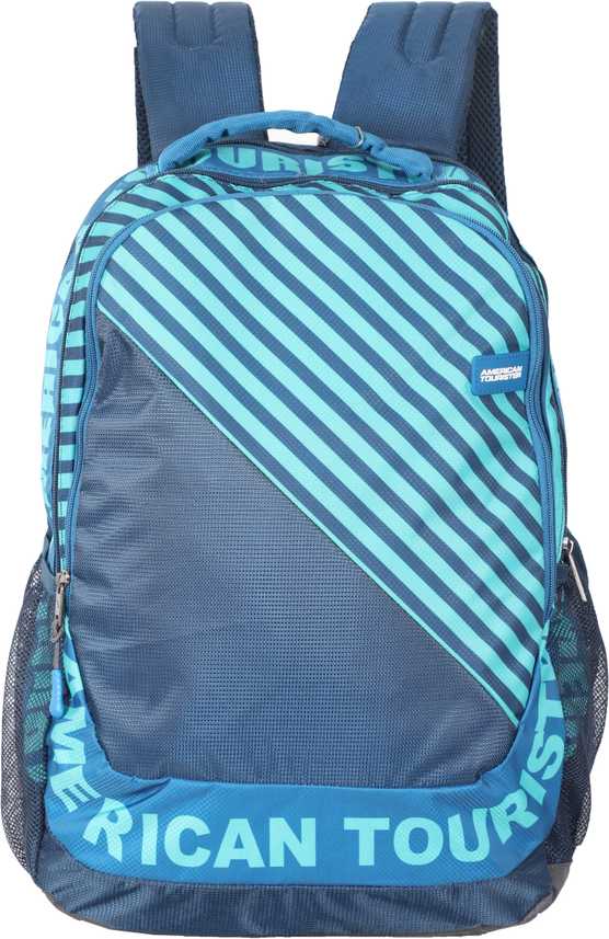 American Tourister Pop Next 01 Medium 35 L Backpack Navy Price In India Flipkart Com