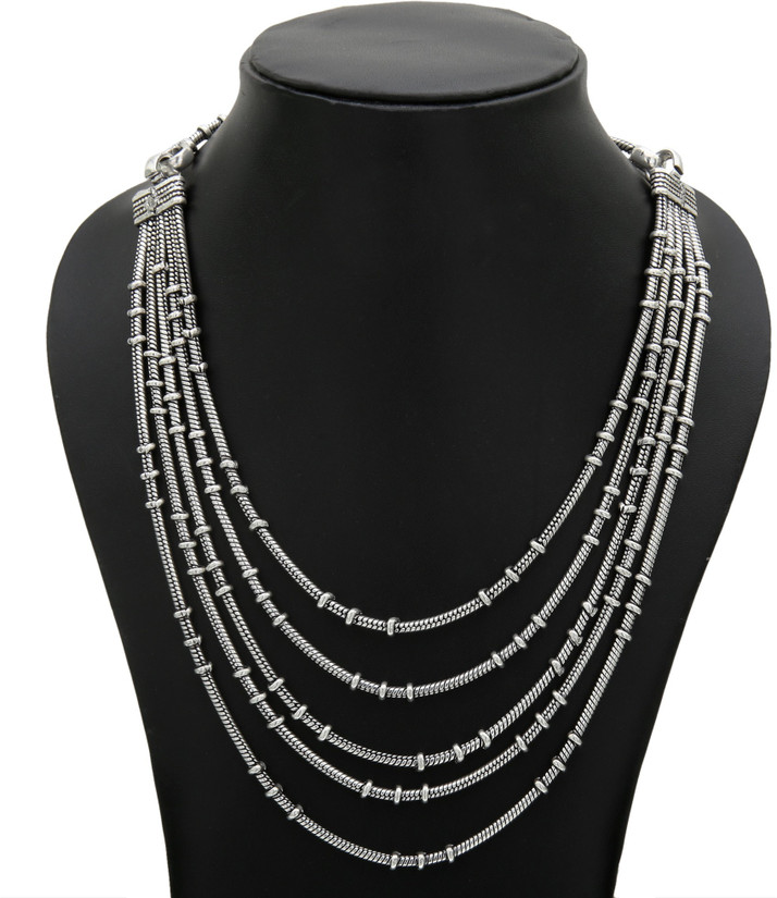 oxidised necklace flipkart