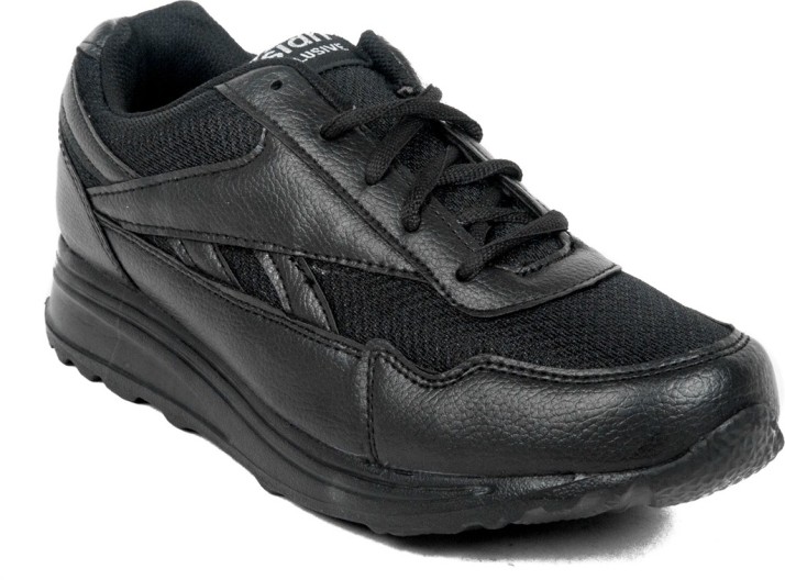 black formal sports shoes
