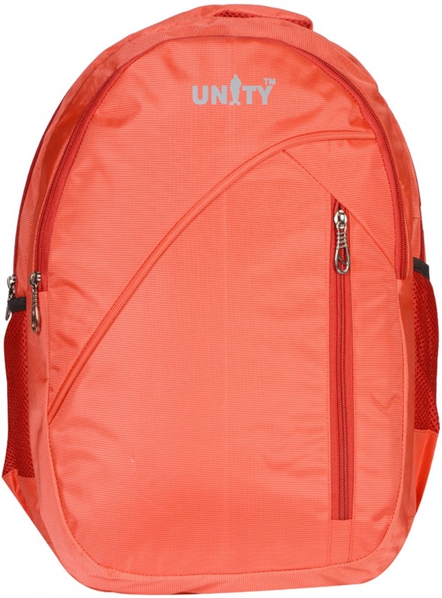 boys orange backpack