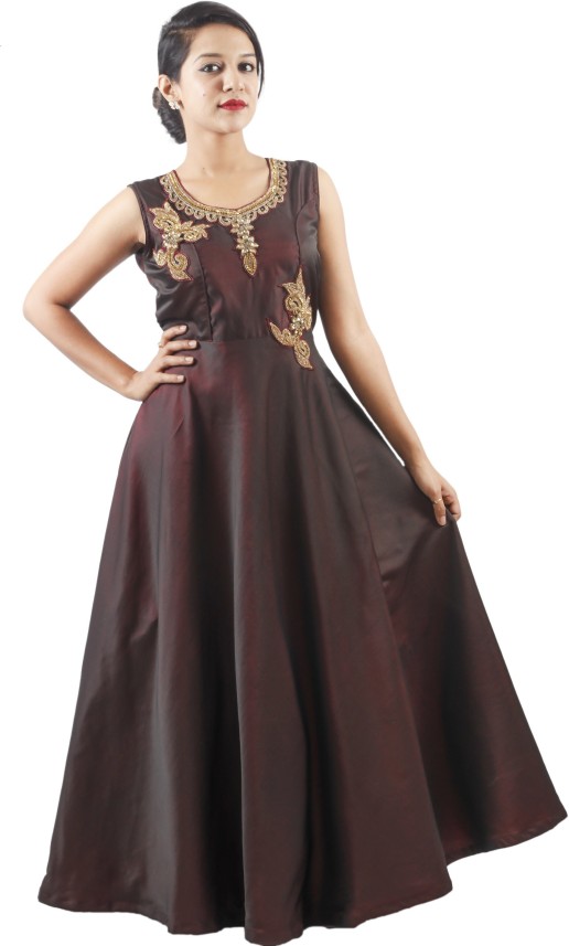 flipkart party wear gowns with price