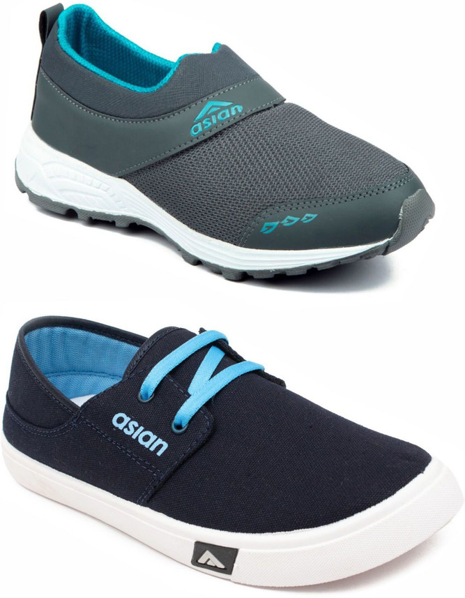 multicolor canvas shoes