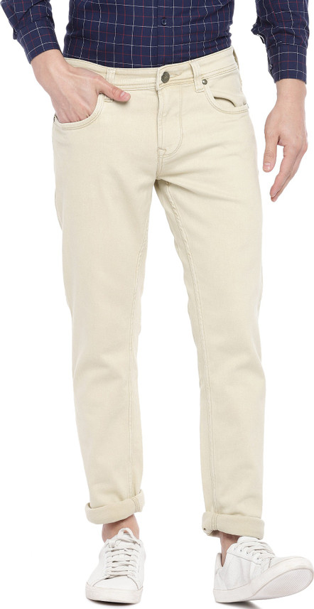 LAWMAN PG3 Slim Men Beige Jeans - Buy 