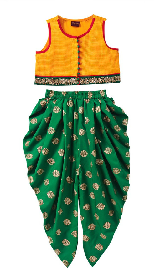 dhoti pants for baby girl