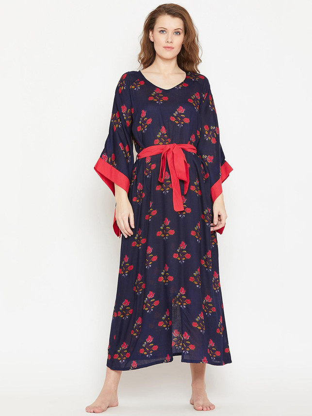 The Kaftan Company Women Nighty - Buy 