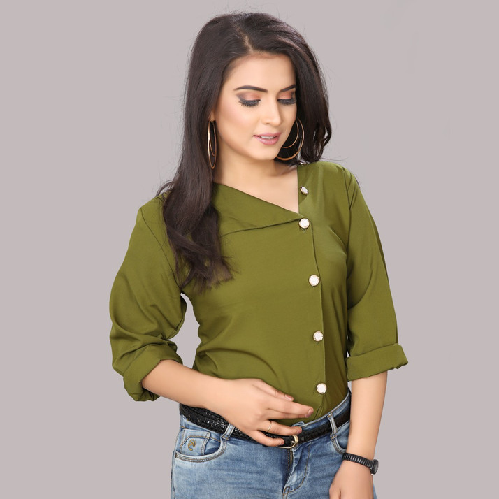 Cross button shirt flipkart clearance