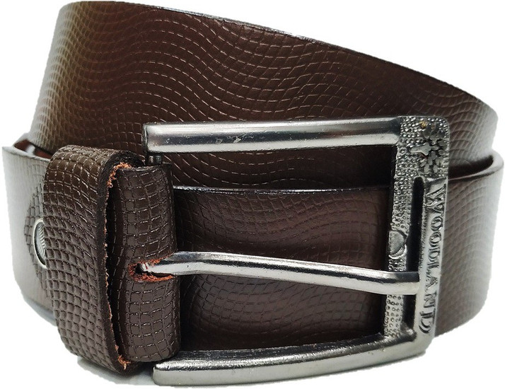Woodland mens formal leather belt Clearance