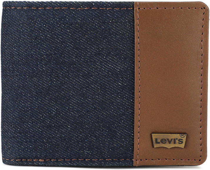LEVI'S Men Blue Denim Wallet Denim 
