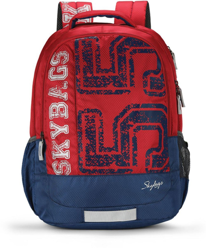 skybags red colour