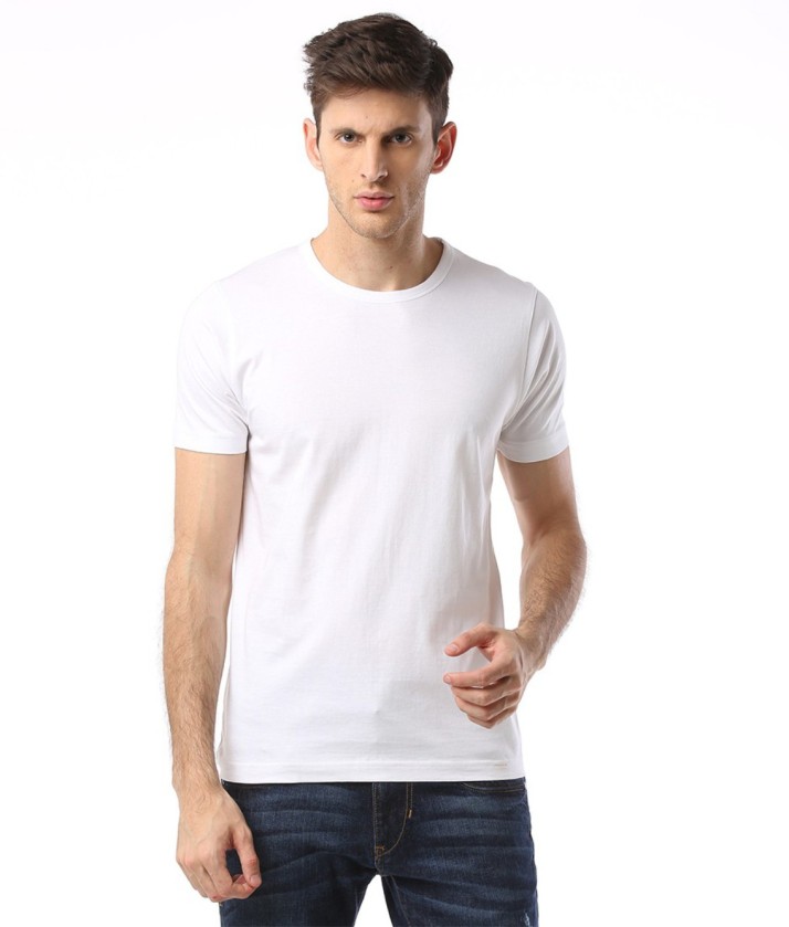 plain white t shirt online