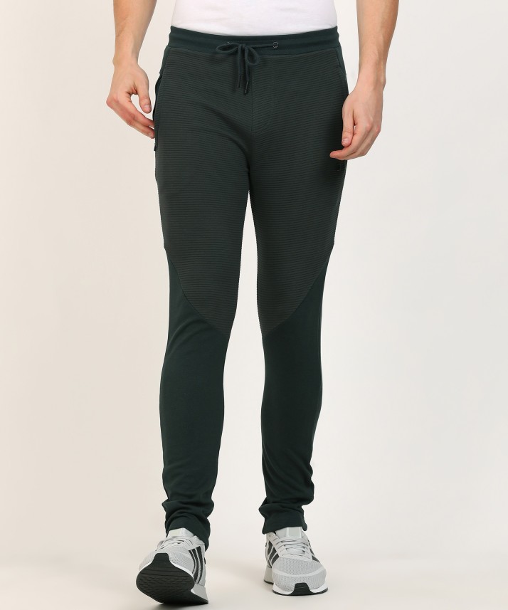 black icon track pants