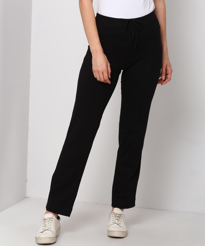 Jockey Track Pants : Buy Jockey 1302 Women's Cotton Elastane Trackpants  With Convenient Side Pockets - Rose Online | Nykaa Fashion