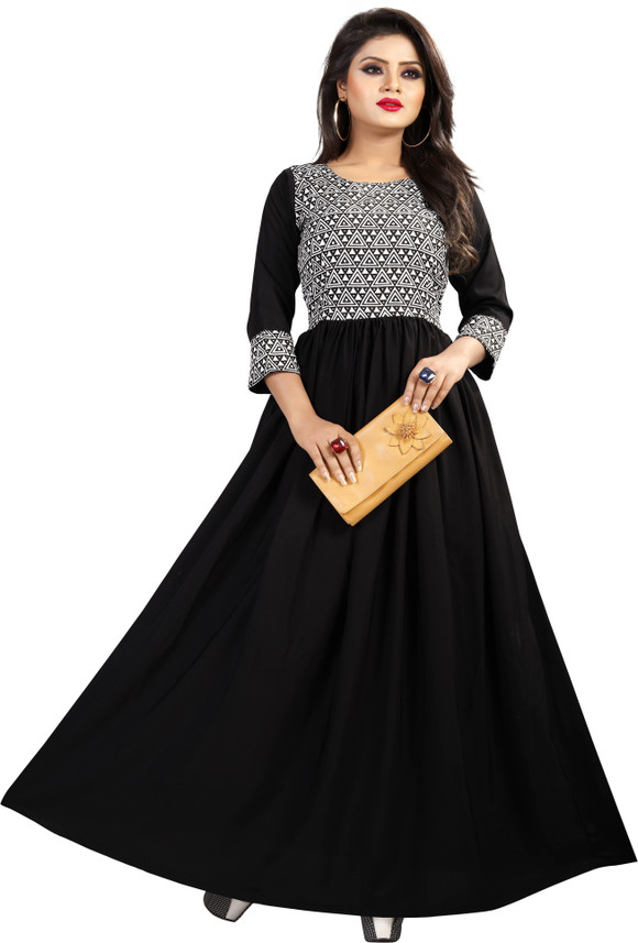 party wear anarkali suit flipkart