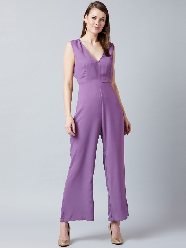 purple jumpsuit womens