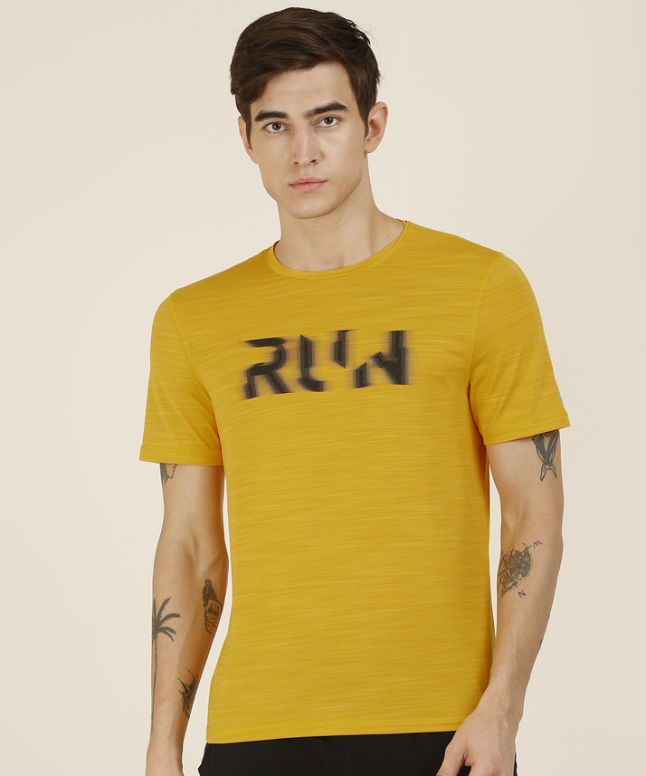 yellow reebok shirt