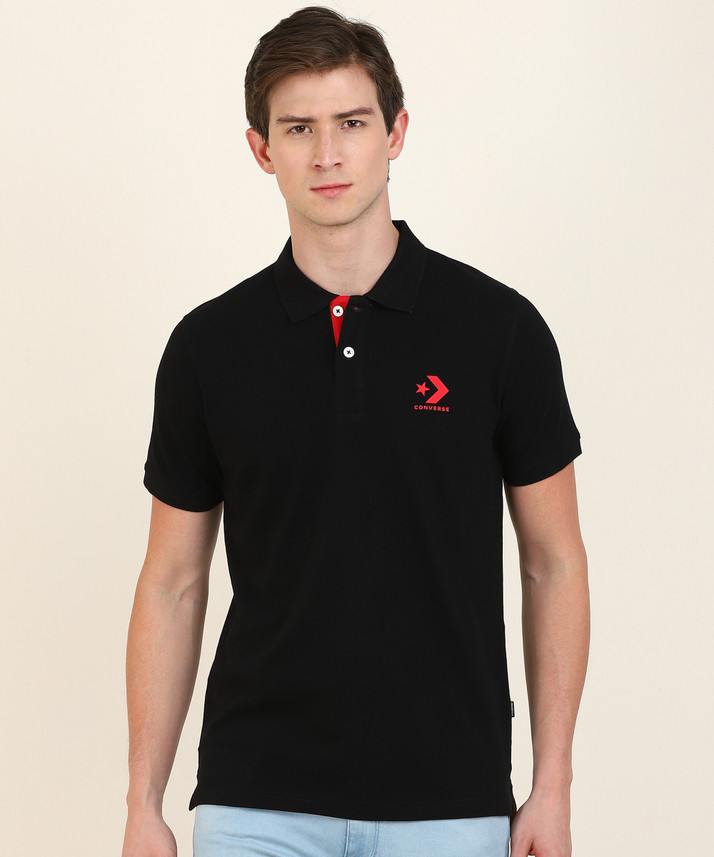 Converse polo solid men's t shirt Clearance