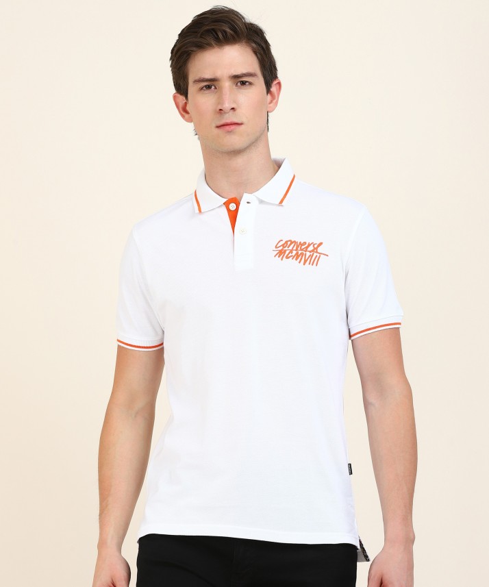 converse polo solid men's t shirt