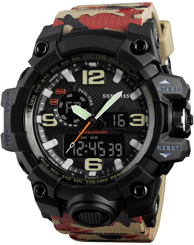 skmei 1155 army camouflage