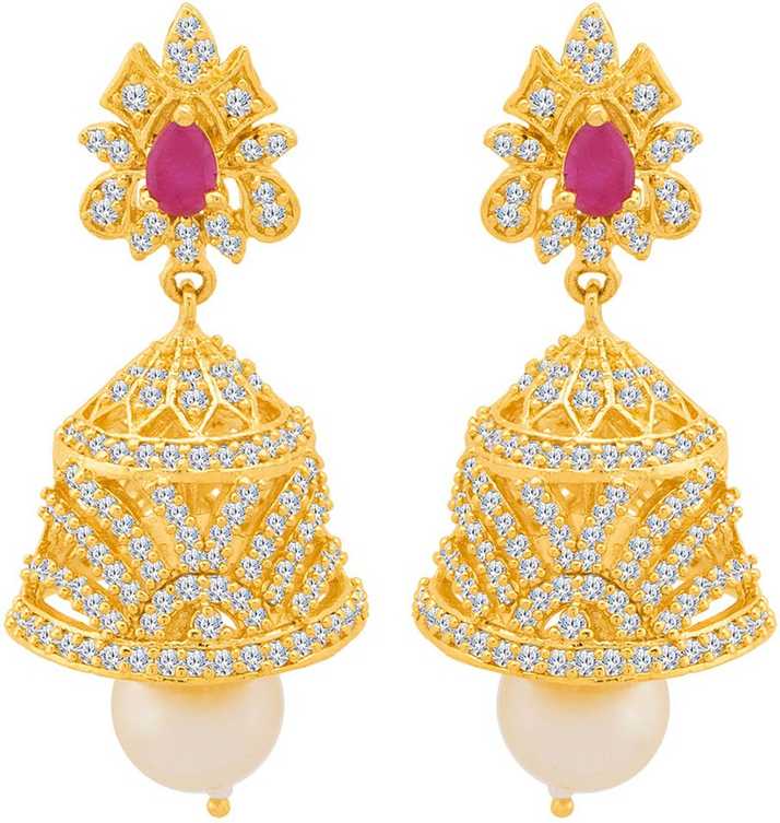 Flipkart Com Buy Voylla Meenakshi Cz Bewitching Jhumka Earrings Brass Jhumki Earring Online At Best Prices In India Flipkarthaulindia earringshaul flipkart flipkart earrings haul latest earrings designs 2019 wit. flip kart